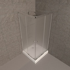 Triton Душевой уголок Вента Хром Вельвет 90/90 Щ0000067981 – фотография-4